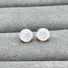 Unha de Orelha de Titânio F136 Quatro Garras Opala Unha de Lábio Dentes Internos Liga de Titânio G23 Joias para Piercing Corporal Unha do Osso da Orelha