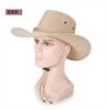 Chapéu Primavera e Verão Masculino Estereótipo Aba Larga Chapéu de Cowboy Ocidental Chapéu Mongol Chapéu de Equitação Chapéu de Sol Praia Chapéu Fresco