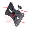 Accesorios para Soporte de Altavoz Bandeja Engrosada Agujero de 35 mm Trípode Bandeja de Hierro y Metal Colgador de Audio Placa Base de Trípode