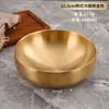 Tazón de acero inoxidable 304, tazón para fideos fríos, tazón de doble capa engrosado, adecuado para servir arroz con caracoles, ramen, arroz mixto, sopa y ensalada de frutas