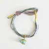 Pulsera de Cuerda Colorida del Festival del Bote del Dragón, Pulsera de Hilo de Cinco Colores Zongzi Tejida a Mano, Accesorio de Cuerda Tejido a Mano Estilo Tradicional Chino