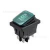 Interruptor Basculante Kcd4-16A Ponta Prateada à Prova d'Água Etl Padrão Americano Interruptor Basculante de 6 Pinos Interruptor de Controle para Eletrodomésticos de Cozinha