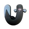 Accesorios para zapatos de agujero de explosión transfronterizos dibujos animados accesorios de letras inglesas traje de flor para zapatos croc pvc hebilla para zapatos DIY