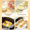 Qiaonong Masa para Tarta de Huevo Portuguesa Horneado Casero Paquete Combinado de Líquido para Tarta de Huevo Producto Semiacabado para Freidora de Aire