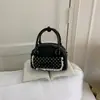 Bolso de Lunares con Lazo para Mujer, Alto Valor Estético, Nuevo Modelo Primavera 2026, Bolso Cruzado, Bolso de Mano Tipo Bowling, Bolso de Concha