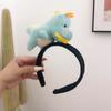 Simples Brinquedo de Pelúcia Coreano Animal Cabeça de Fruta Headband Headband Versátil Saída Estilo Mori de Aba Larga Super Fada Retrô Headwear