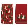 Paños de limpieza creativos temáticos de Navidad para Amazon transfronterizo, paños para el hogar, la cocina y la mesa de comedor, paños de cocina y toallas decorativas de Navidad