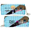 Estuche con Cremallera de Anime Estuche para Lápices Wen Hao Perro Salvaje Hermosa Chica Guerrero Dragon Ball Hombre Motosierra JOJO Qi