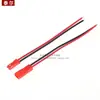 Conector de enchufe hembra/macho JST-2P a conector de cableado LED macho/hembra Cable de terminal rojo negro 10CM