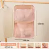 Bolsa de Almacenamiento de Ropa Interior Detrás de la Puerta, Bolsa Colgante, Organizador Colgante de Calcetines con Capas para Armario, Bolsa Colgante, Bolsa de Red para Artículos Varios Montada en la Pared