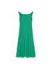 Comercio Exterior Transfronterizo Ropa para Mujer 2025 Otoño e Invierno Nuevo Estilo Ropa para Mujer Estilo Europeo y Americano Vestido de Moda con Decoración de Botones para Mujer