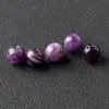 Acessórios de Joias de Cristal DIY com Contas de Ametista Fantasia Natural Pulseira Tecida com Contas Feita à Mão para Homens e Mulheres Venda por Atacado