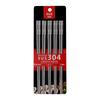 Palillos de Acero Inoxidable 304 Año Nuevo Creativo Set de Palillos de la Suerte Hotel Hogar Palillos Cuadrados Palillos Antideslizantes Venta al por Mayor