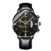 Comercio Exterior Transfronterizo Explosiones Reloj de Negocios Sencillo para Hombre Acero Inoxidable Correa de Moda Reloj Luminoso Calendario Cuarzo