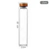 Vial Botella de Muestra de Laboratorio Transparente Marrón Botella para Reactivos Botella de Vidrio con Rosca Botella para Liofilización Botella Pequeña para Medicamentos Botella para Sub-Embotellado