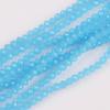 Cuentas planas de cristal de 4 mm, cuentas de porcelana, cuentas de vidrio perforadas, hechas a mano, para pulseras, collares, borlas, accesorios de material con cuentas.