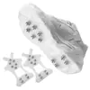 Ventas Directas del Fabricante Ice Claw Cubrezapatos para Exteriores Artefacto Antideslizante Puntas para Escalada en Nieve Equipo de Montañismo Simple 5810 Dientes