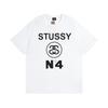 Una generación de marca de moda camiseta de manga corta letras de dados desfile básico amantes americanos verano