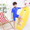 Traje de baño para niñas con almohadilla para el pecho, traje de baño de entrenamiento de una pieza de secado rápido para niños, conjunto de traje de baño para niñas grandes, venta al por mayor