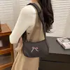 Bolso de Hombro Moda Estilo Coreano 2026 para Mujer, Bolso Casual Simple de Tela Oxford para Mujer, Elegante Bolso de Axila con Lazo, Moderno