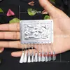 Accesorios Materiales Lámina de Aluminio Yi Accesorios para Ropa de Minorías Étnicas Joyería Plata Miao de Liangshan Metabo de Qiandongnan