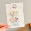 Nuevo Pasador de Pelo con Lazo 2026 para Mujer, Pinza Lateral con Diseño de Corazón Dopamina, Pasador de Pelo de Alta Gama para Flequillo y Cabello Suelto, Pinza de Pato
