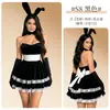 Comércio Exterior Xianyi Transfronteiriço Natalino Lingerie Sexy Temática de Natal Fantasia Cosplay de Coelhinha Sexy Vestido Divertido S8
