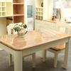 Película de PVC Transparente Vidrio Blando Rollo Completo Tablero de Plástico Almohadilla Protectora de Escritorio Placa de Cristal Mantel de Mesa de Comedor Paño Almohadilla de Goma Engrosado