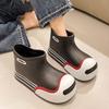 Botas de Lluvia Antideslizantes de Eva para Adultos y Niños, de Caña Media, Moda para Exteriores, Aspecto de Gama Alta para Adultos, Niños y Estudiantes 2024 Ropa de Exterior