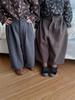 Jiaye Productos para Niños 2025 Otoño Nuevo Pantalones de Punto de Color Sólido para Niños de Pierna Ancha para Bebé Sueltos de Pierna Recta de Nueve Puntos para Hombre y Mujer