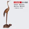 Grifo de Cobre Tongxinxiang Adorno de Tortuga y Grulla para Decoración de Piso para Hogar y Oficina, Artesanía para Decoración de Vestíbulo