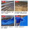 Lámina Galvanizada Lona Estanque de Peces Estanque de Cría Estanque Redondo para Camarones Impermeable Tela Resistente a Cortes Piscina para Exterior Versión Especial Engrosada