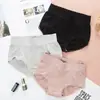 Venta al por mayor del fabricante Nuevas Bragas de Mujer sin Costuras de Panal con Ribete de Encaje, Cómodos Briefs Sexys de Cintura Media que se Ajustan a la Cadera para Mujer