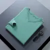 Suéter Pulóver de Pico para Hombre Otoño/Invierno 2023 Suéter de Pico para Hombre talla extra Manga Larga Camisa Base Básica de Punto