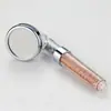 Cabezal de Ducha con Filtro PC Alta Presión Ahorro de Agua Portátil Transparente con Bolas Filtrantes