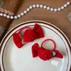 Set de Horquillas Koreanas Pom.Kr Red Velvet Año Nuevo Navidad Accesorios para el Cabello de Niños Pinza para Flequillo Lateral
