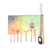 Instrumento de electroterapia de alta frecuencia con pantalla a color para uso doméstico, palo de electroterapia de alta frecuencia con peine de corriente de ozono, suministro directo de fábrica de belleza
