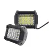 Luz de Trabalho LED Nova para Carro 4 Polegadas 4 Fileiras 24 LEDs 72W Conta de Lâmpada de Alto Brilho Veículo Off-Road Luz Modificada Luz de Trabalho