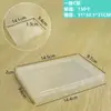 Caixa Plástica Retangular Transparente para Armazenamento de Peças e Joias, Caixa Plana para Embalagem de Papelaria, Caixa Vazia, Atacado Amazon
