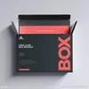 Cajas de embalaje personalizadas, personalización de cajas de colores en lotes pequeños, cajas tipo cajón con ventana de doble ranura, cajas personalizadas de cartón blanco para cosméticos y alimentos