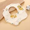 Toalha antiderrapante classe A babador de bebê de algodão gaze macia ajustável atacado produtos para bebês babadores infantis