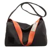 Bolso vintage de gran capacidad para mujer, modelo nuevo 2025, bolsa de lona tipo tote simple para estudiantes, bolso de hombro y cruzado para mujer