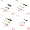 Produto Quente Transfronteiriço Roupas Bagagem Deslizante Ferragens Acessórios Metal Galvanizado Liga Rotativa Puxador de Zíper Zíper