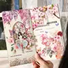 Huamanjiajing Pegatinas Impermeables para Mascotas Pegatinas de Plantas y Flores Pegatinas para Cuaderno Transfronterizas Material Guka Fábrica Venta al por Mayor