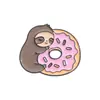 Broche de Metal com Desenho de Animal Série Mais Vendida Transfronteiriça Acessórios Emblema de Capivara Broche de Roupa Fivela de Decoração