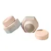 Tanque de Cola para Esmalte de Material PP Personalizado Tampa Redonda Hexagonal Gradiente Processamento de Frasco de Creme Alta Qualidade Liner Totalmente Opaco Atacado