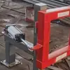 Protección de vía de mina tope de riel neumático para minería, bloqueo estable, acción sensible, equipo de seguridad para minas subterráneas