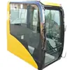 Cabina de Excavadora Caterpillar E315C, Accesorios Completos para Vehículo, Vidrio del Asiento, Cofre del Motor, Puerta del Tanque de Agua, Puerta de la Bomba