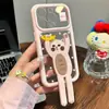Colección de Animalitos Lindos Soporte Plegable Compatible con Funda para Teléfono Apple 17 Pro Max iphone 18 Modelo Nuevo