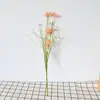 Flores de Margarita Artificiales, Crisantemos Holandeses, Decoración de Boda para Sala de Estar, Flores Decorativas para Fotografía en Casa, Flores Falsas Estilo Bosque, Específicas para Bodas